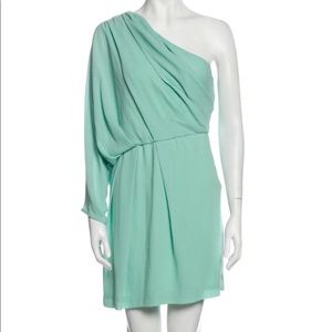 One-shoulder DVF dress